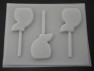 3556 Toilet Paper Chocolate or Hard Candy Lollipop Mold